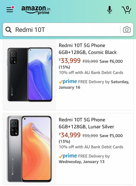 Xiaomi просит быть осторожными. Перед сегодняшним анонсом Redmi Note 9T на Amazon появился Redmi 10T